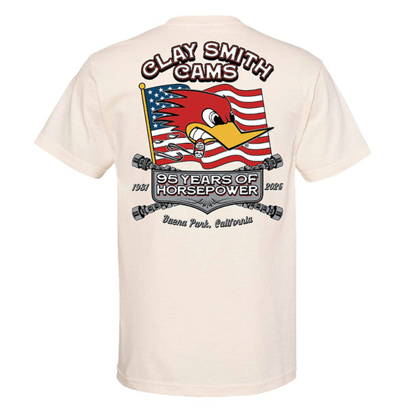 Camiseta - 95th Anniversary Clay Smith Cams Cream