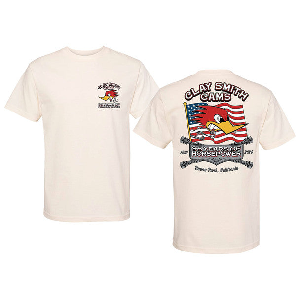 Camiseta - 95th Anniversary Clay Smith Cams Cream