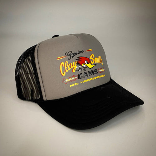Boné cinza trucker - Mr. Horsepower